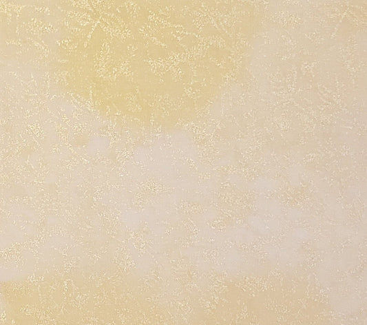 Fairy Frost for Michael Miller Fabrics - Mottled Yellow Fabric with Gold Foil Accents