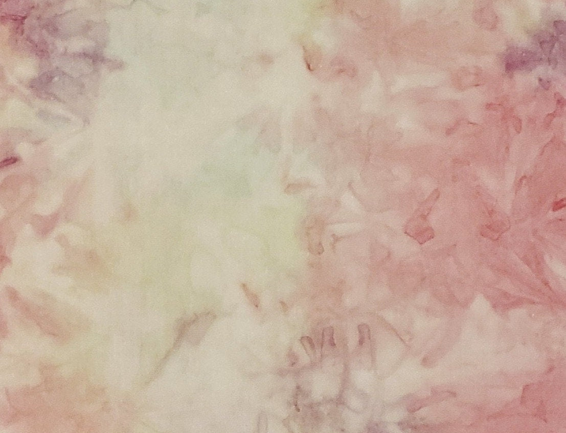 BATIK - Pink / Lavender / Pale Green