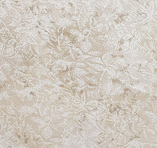 Fairy Frost for Michael Miller Fabrics - Light Gold Fabric with Metallic Gold Print Accents