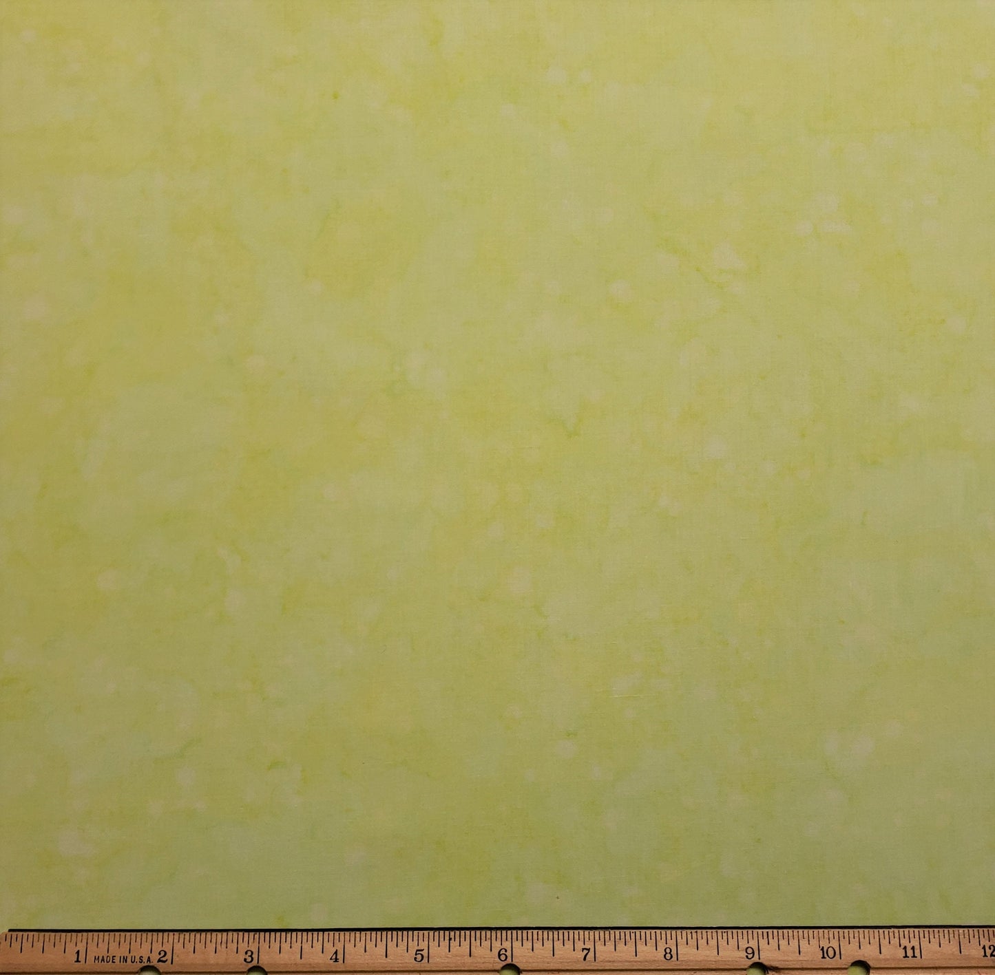 BATIK - Pale Spring Green / Yellow Fabric