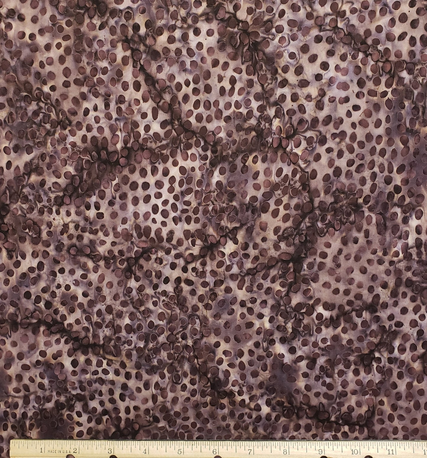 BATIK - Brown / Brown Spot Fabric