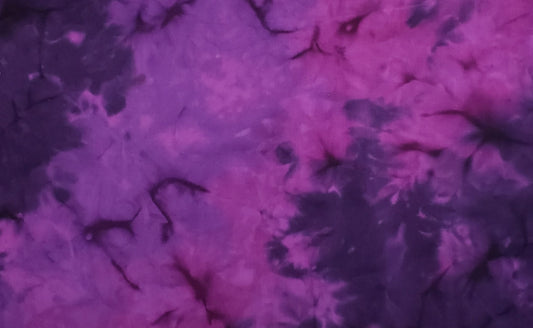 BATIK - Dark Purple / Fushia / Magenta Patterned Fabric