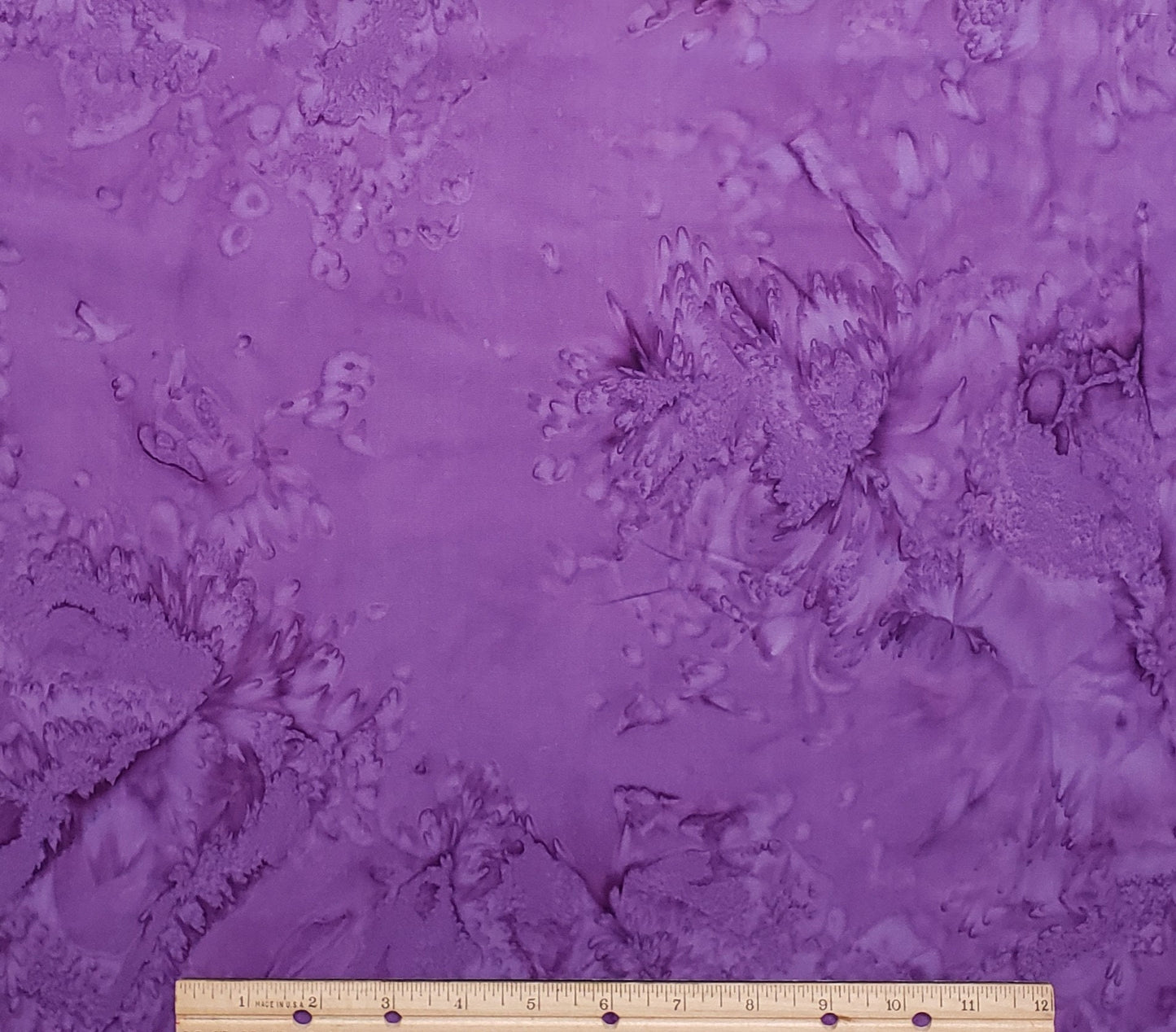 BATIK - Violet Patterned Fabric