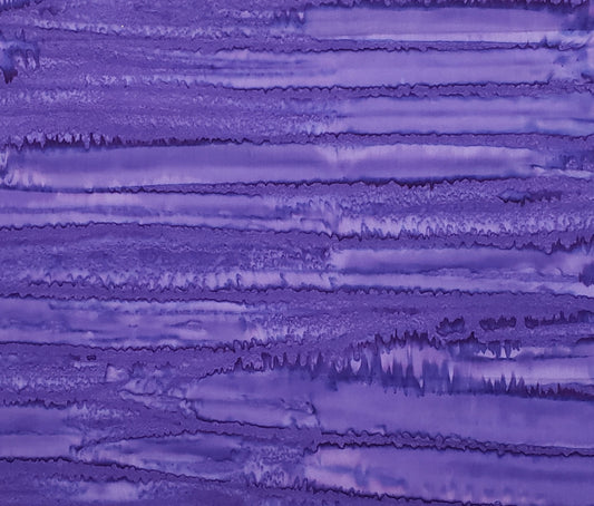 BATIK - Striated Fabric - Shades of Dark Purple