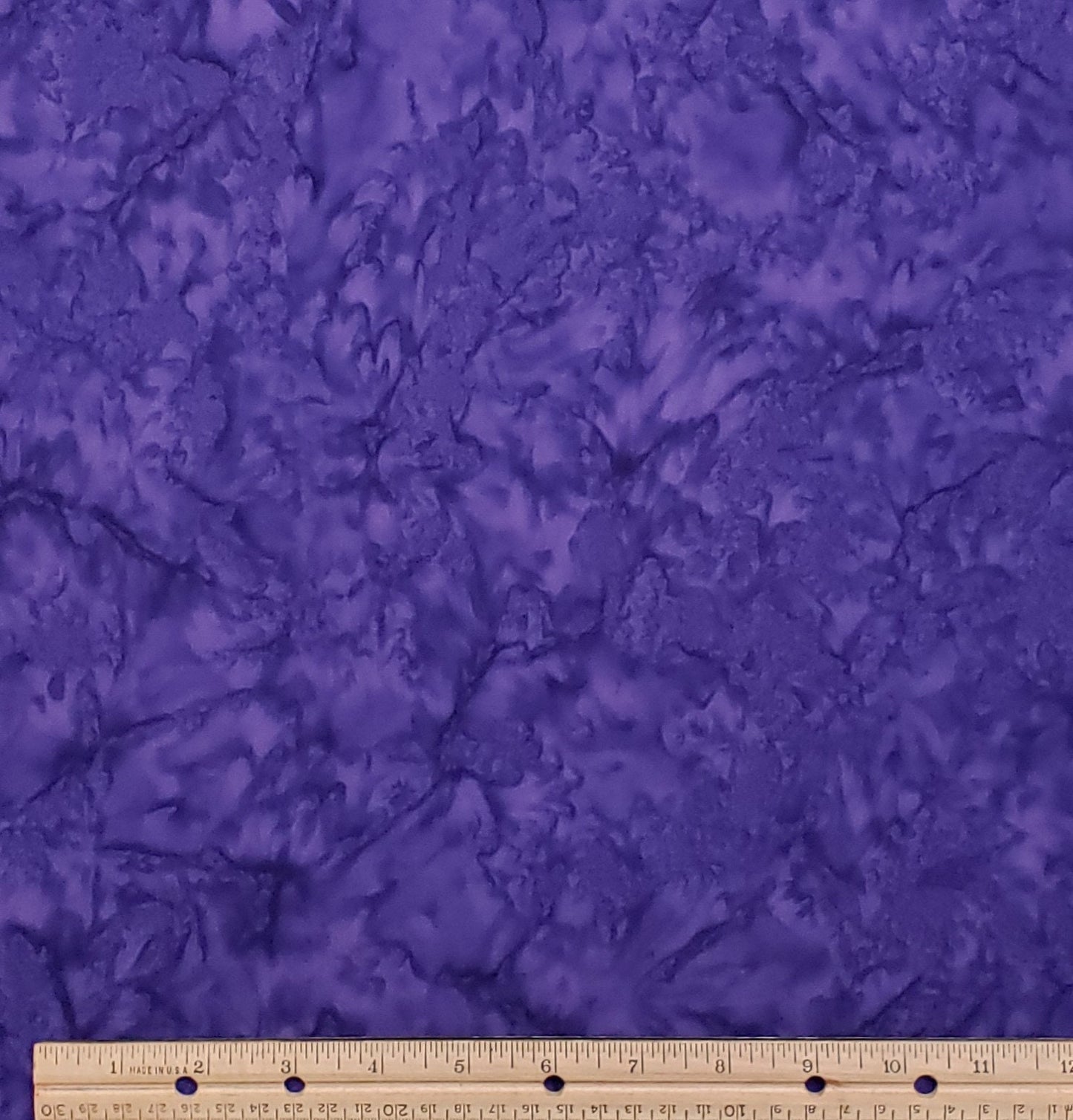 BATIK - Deep Purple Patterned Fabric
