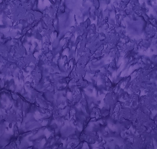 BATIK - Deep Purple Patterned Fabric