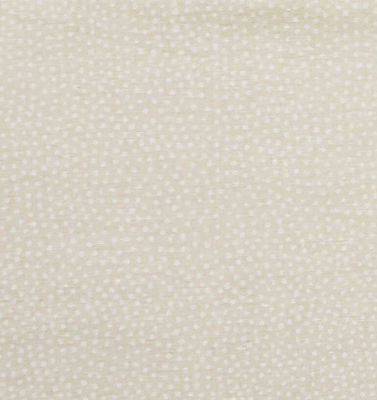 Textile Arts & Film - Pale Yellow Fabric / White Polka Dots