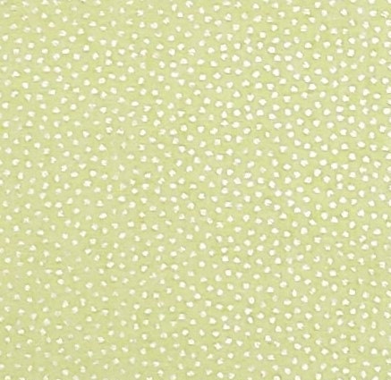 Designed and Produced Exclusively for JoAnn Fabric and Craft Stores - Lime Fabric / Silver Metallic Speckles