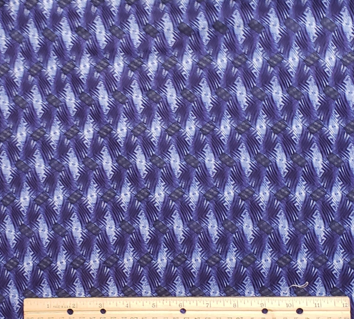 Designed and Produced Exclusively for Jo-Ann Stores - Blue, Dark Blue, Dark Gray Tonal Print Fabric