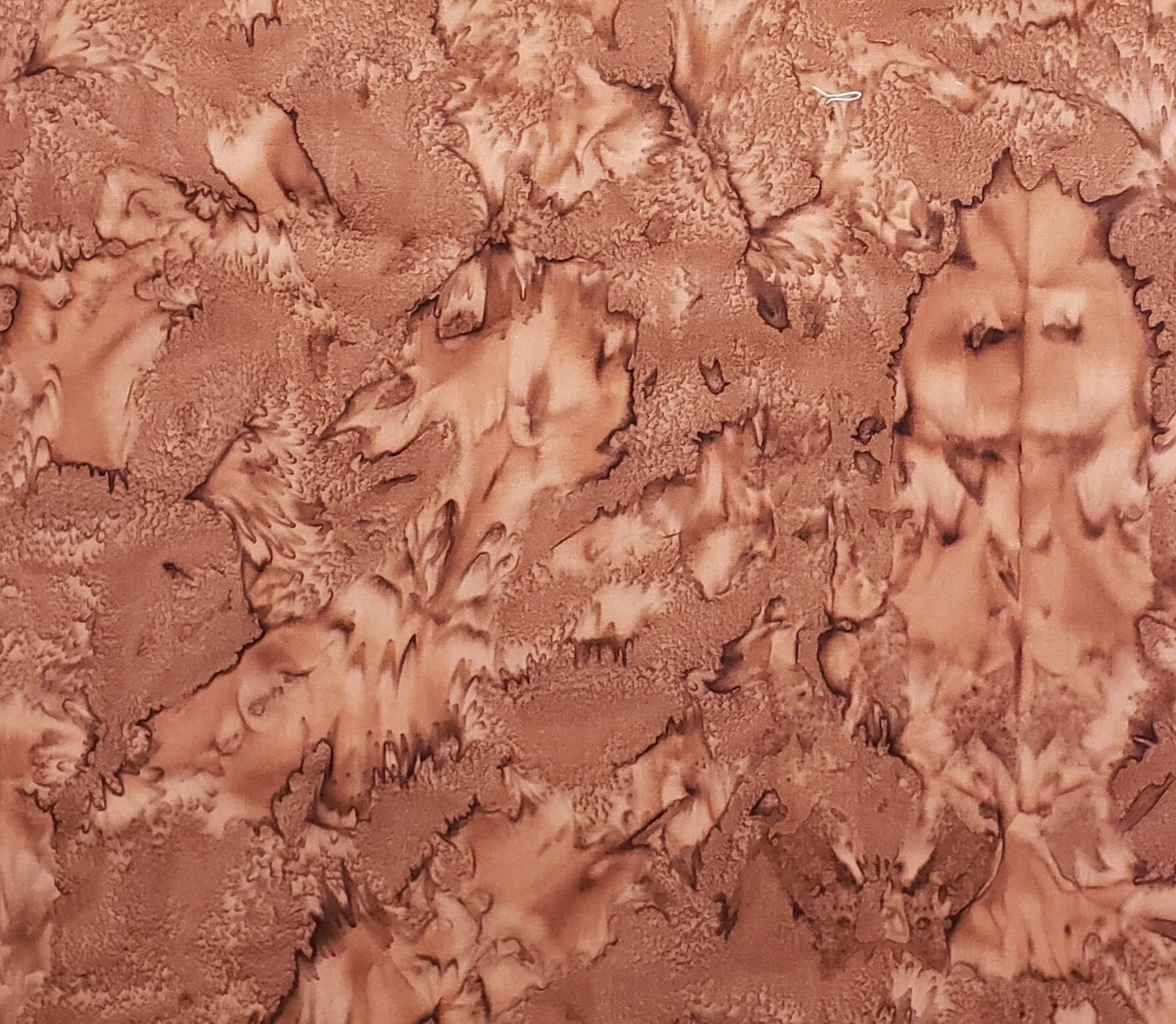 BATIK - Rust / Brown Fabric
