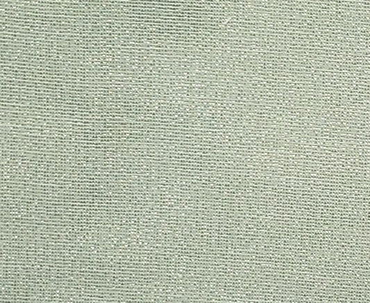 Pale Green Fabric / Silver Metallic Thread