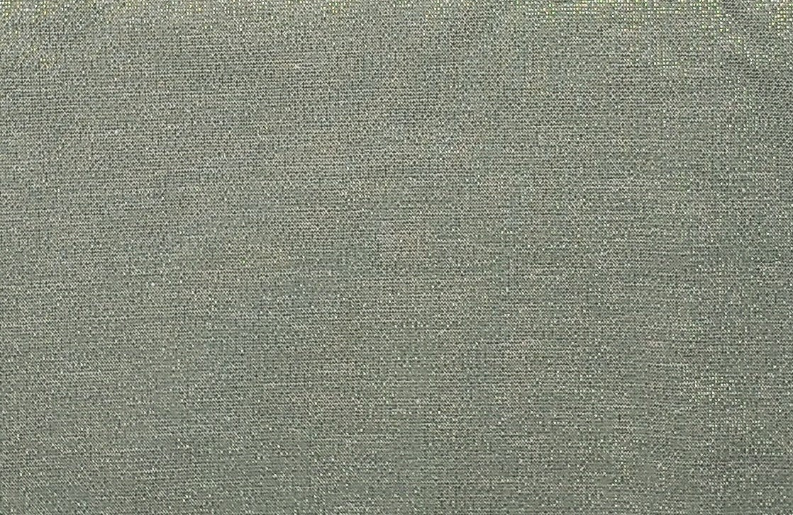 Light Green Fabric / Gold Metallic Thread