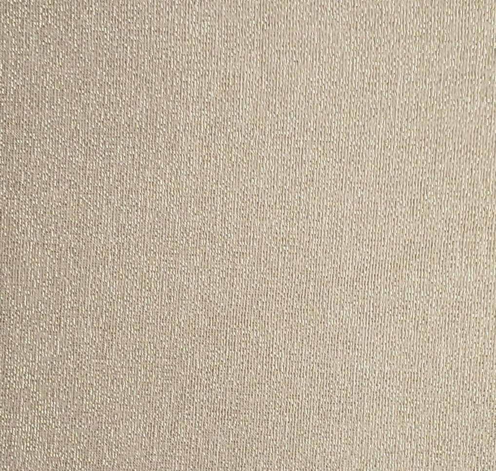 Champage Colored Fabric / Gold Metallic Thread