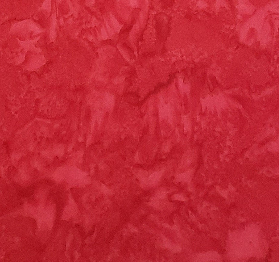 BATIK - Red Tonal Fabric