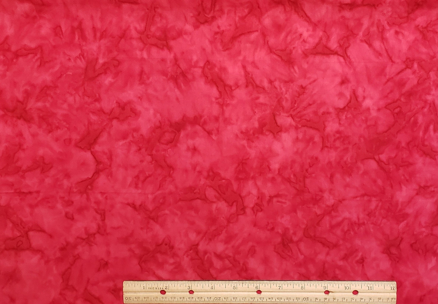 EOB - BATIK - Red Tonal Fabric