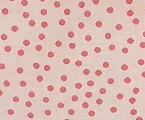 Quilter's Showcase JoAnn Fabrics - Pink Fabric / Dark Pink Dots