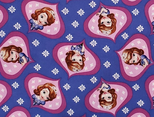 CP52380 Sofia Ogee Disney for Springs Creative Products Group, LLC. 2014 - Princess Sofia Print Fabric