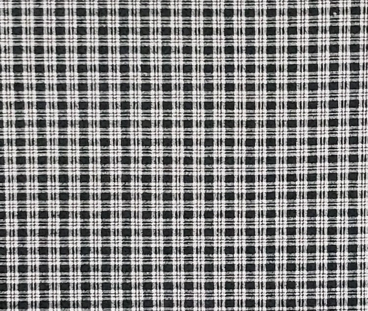 Green Mini-Plaid Fabric - Selvage to Selvage Print