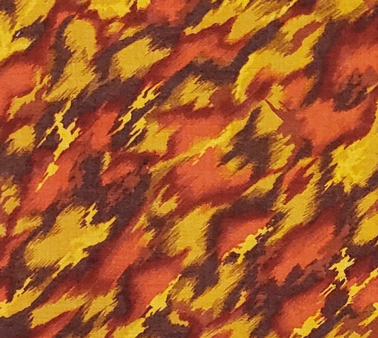 A V.I.P. Print Cranston Print Works, Co. - Autumnal Watercolor Print Fabric