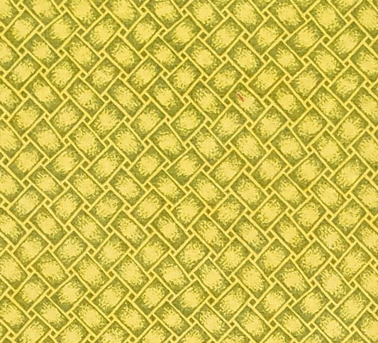 Marcus Brothers Textiles, Inc. - Chartreuse Geometric Print Fabric