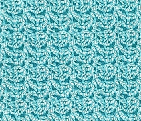 Concord Fabrics - Teal Pattern Fabric