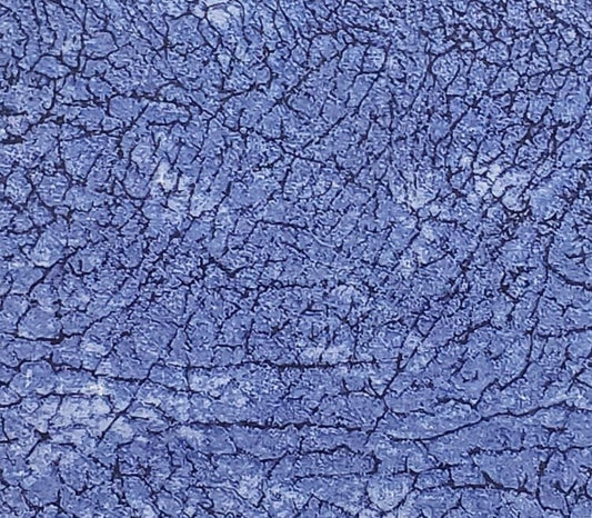 1998 Blank Textiles - Blue Tonal Fabric / Black Design