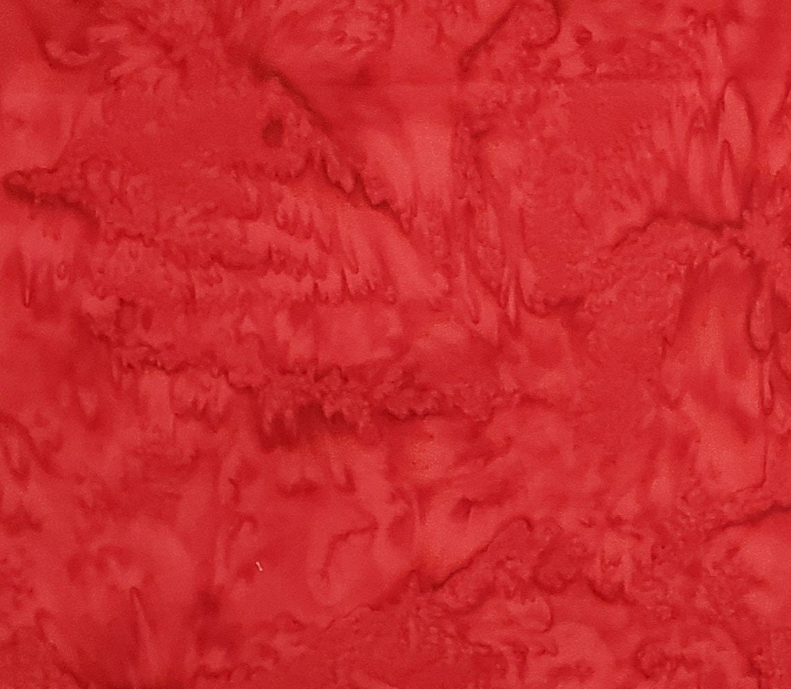 BATIK - Red Tonal Fabric