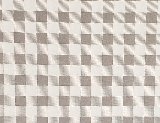 Keepsake Calico JoAnn Fabric - Cream and Gray Checkerboard Pattern Fabric