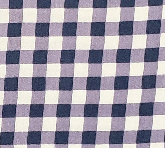 EOB - Farmer's Garden / Purple Plaid Fabric