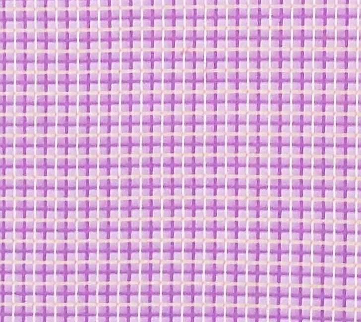 EOB - "Fantasia" for Red Rooster Fabrics DSN#17742 - Light Purple Fabric / Purple and Yellow Squares