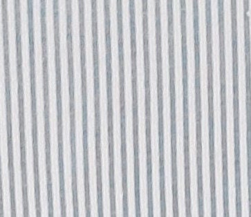 Seersucker Fabric - Light Blue / White Pinstripe