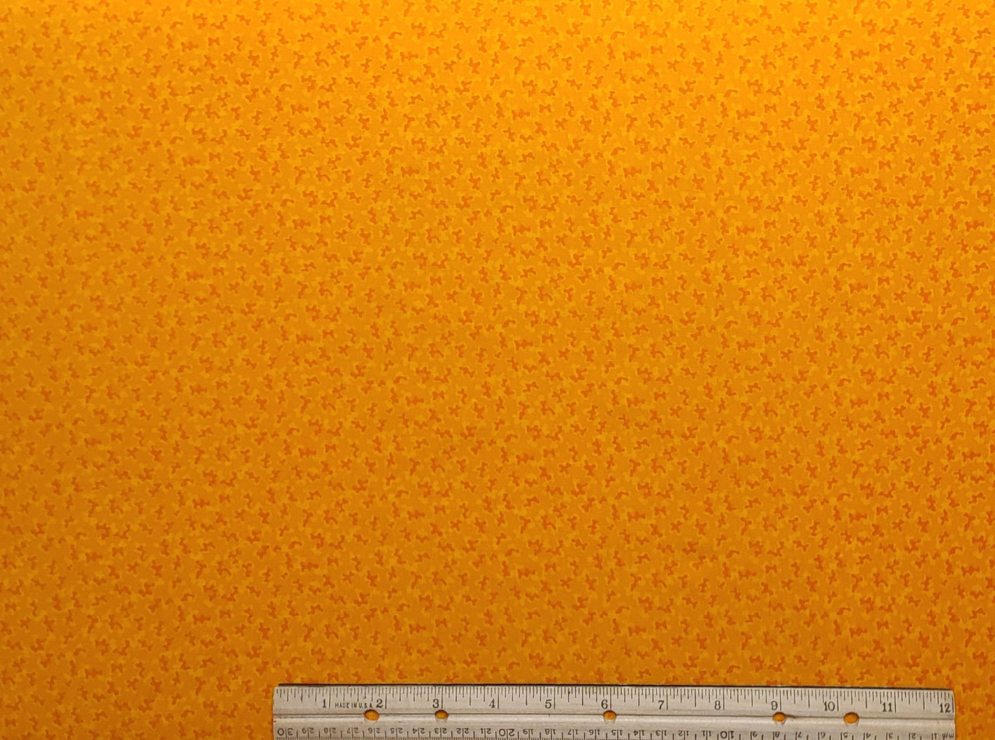 Bright Lites by Artistic Expressions - Bright Orange Tonal Fabric