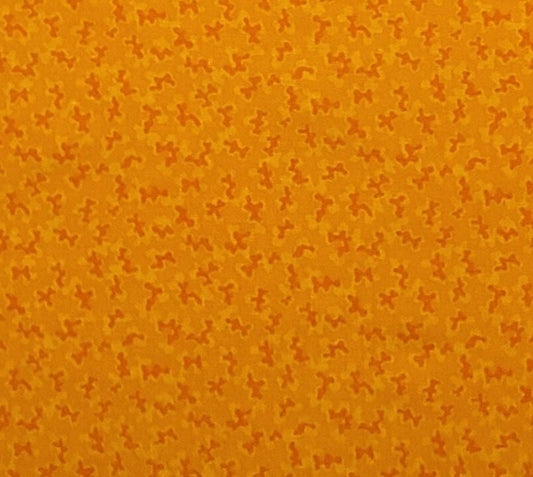 Bright Lites by Artistic Expressions - Bright Orange Tonal Fabric