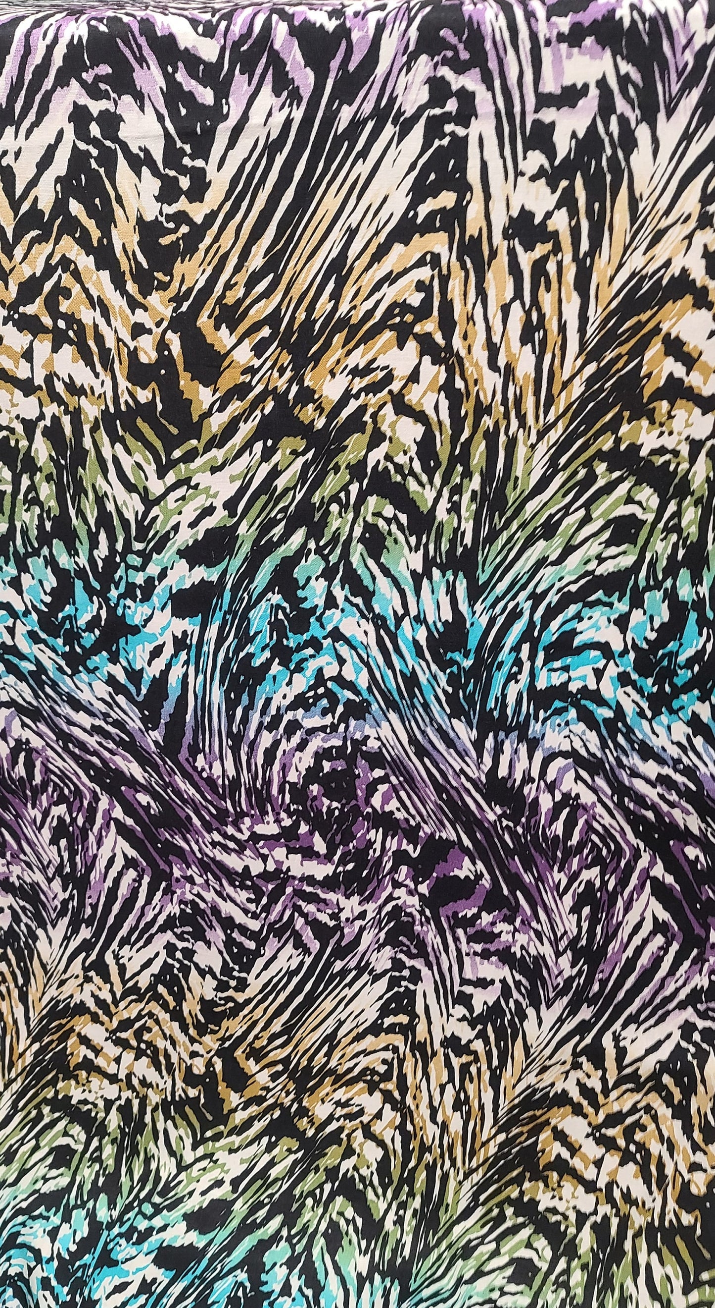 Joann Fabric & Craft - LINEN BLEND FABRIC - Black, White, Sage, Teal, Purple, Tan Ombre Print Fabric