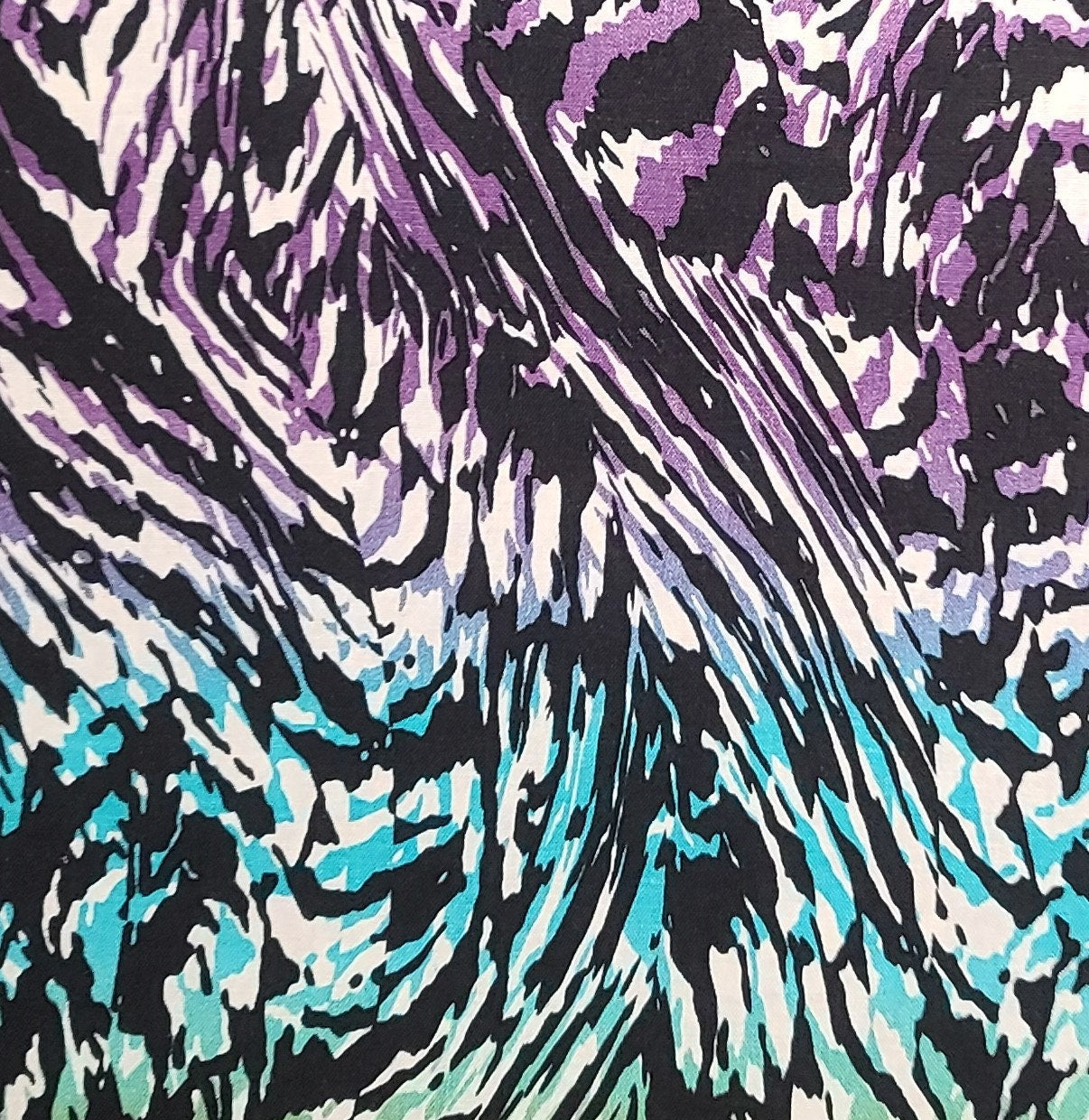 Joann Fabric & Craft - LINEN BLEND FABRIC - Black, White, Sage, Teal, Purple, Tan Ombre Print Fabric