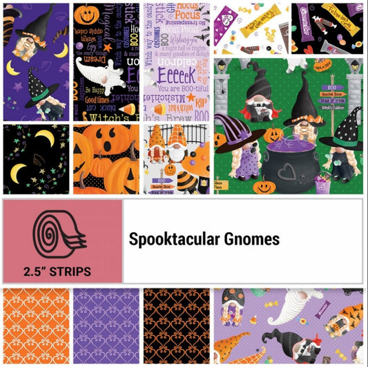 Spooktacular Gnomes Strip Set - Kanvas Studio