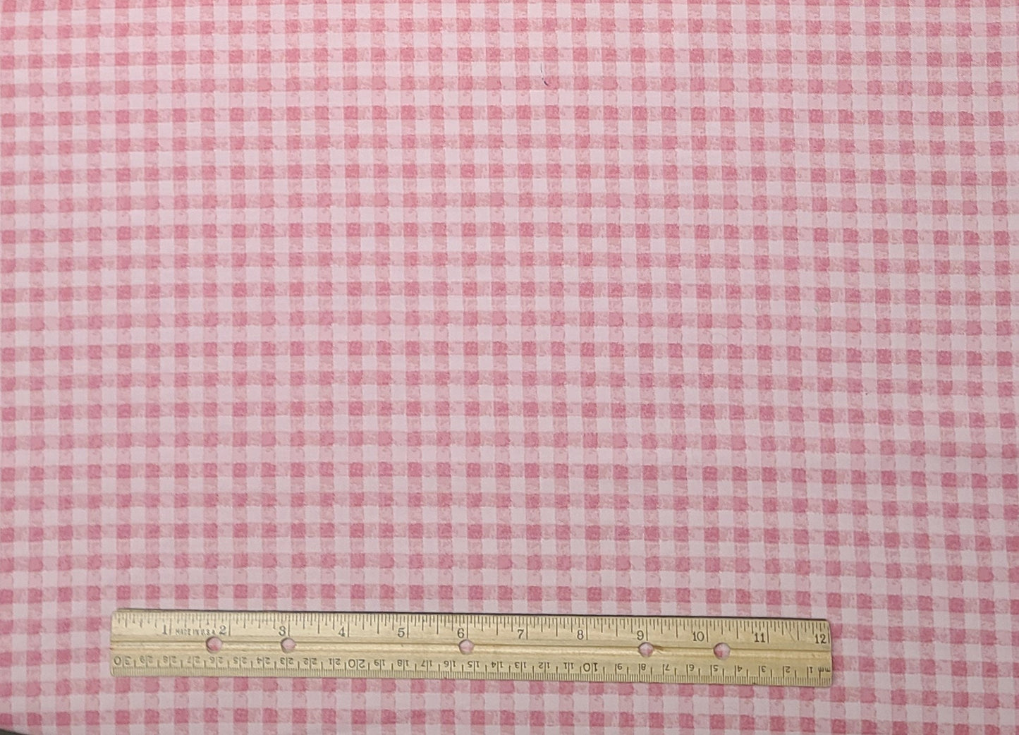 Riley Blake Design Strength in Pink 2022 Pattern C12624 - Pink Plaid Fabric