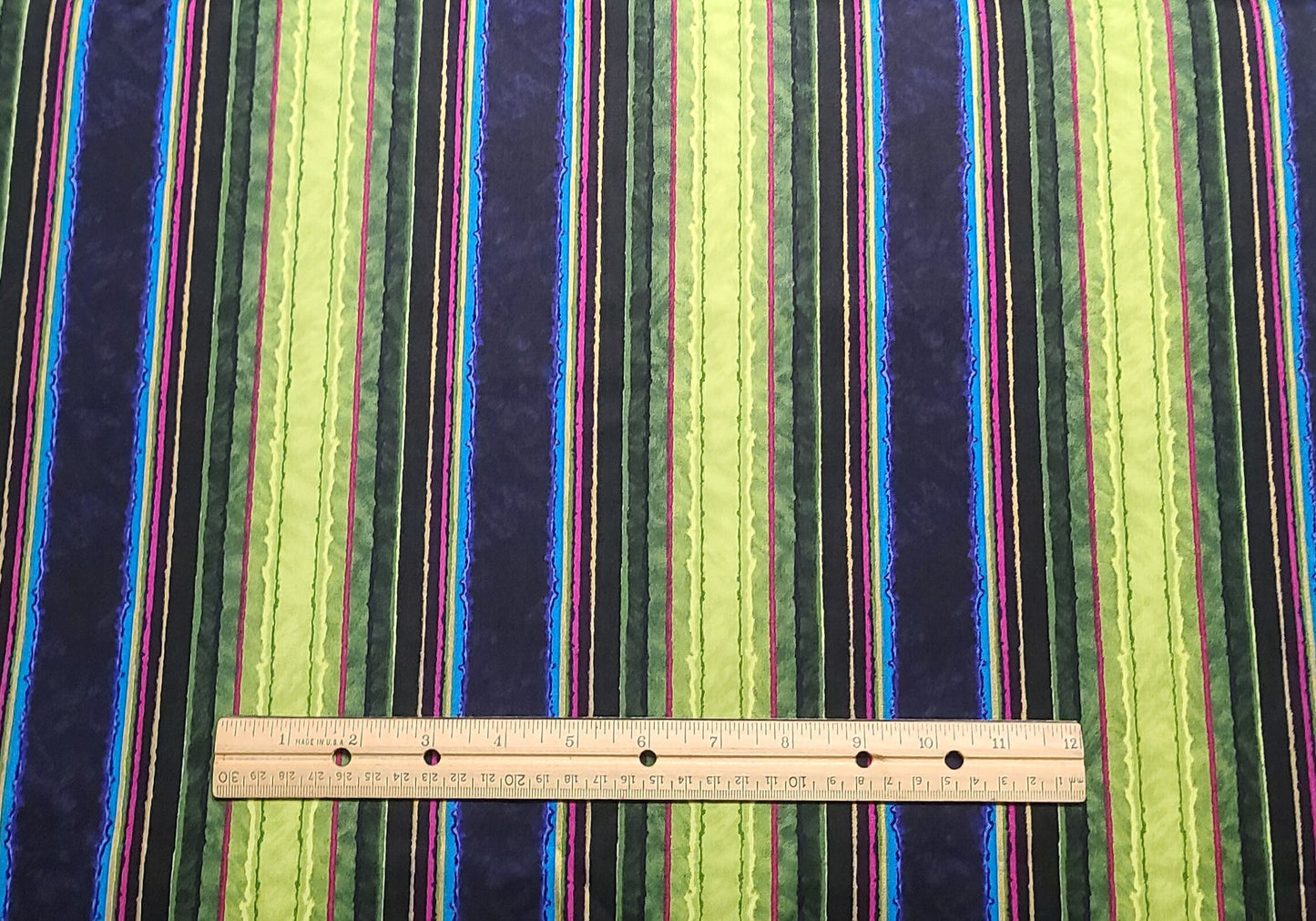 Opulence by Paula Nadelspern for Benartex Style #1783 - Vertical Stripe (Parallel to Selvage) Fabric