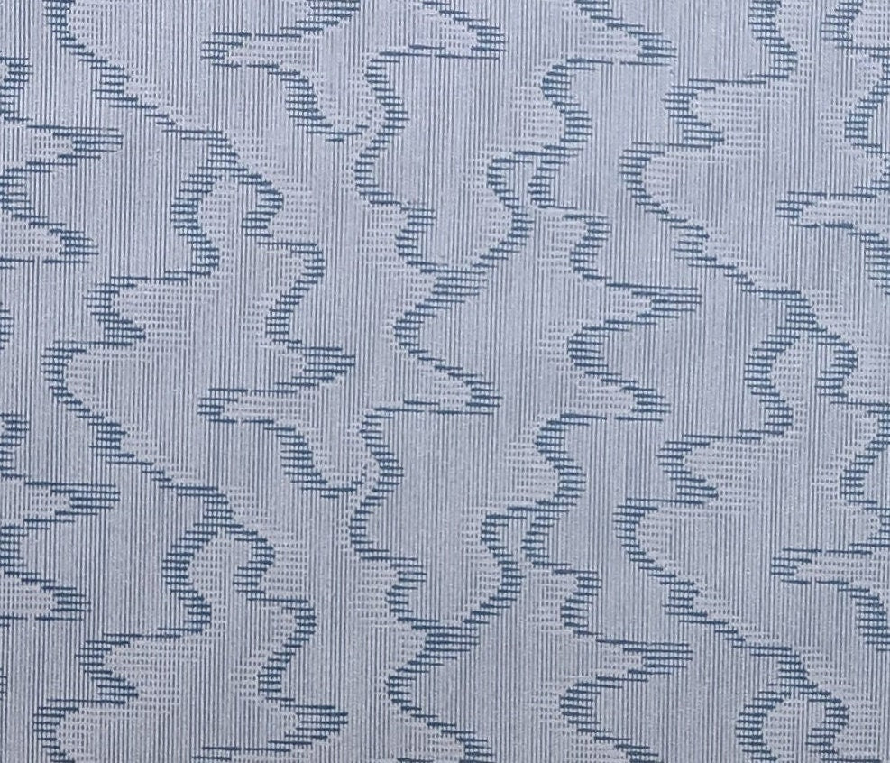 4 Seasons for Quilts by Jinny Beyer for RJR Fashion Fabrics - Light Blue Patterned Fabric / Darker Blue Design