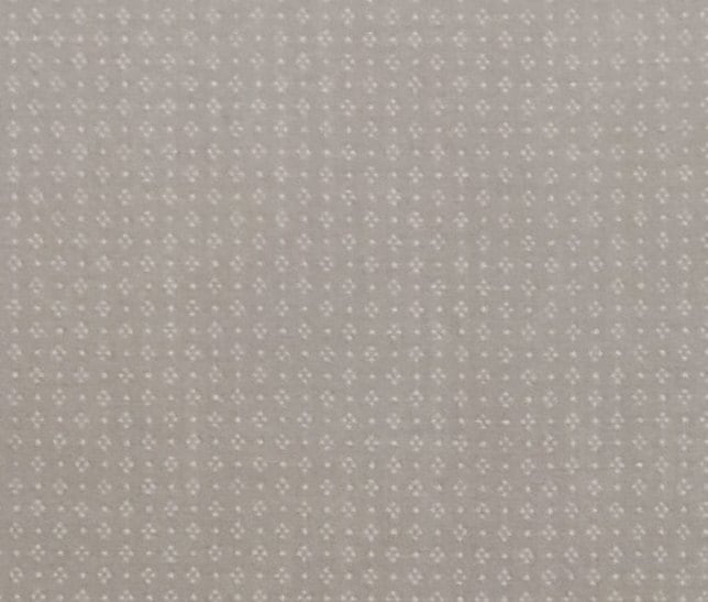 VIP Cranston Print Works - Tan Fabric / White Pindot Diamond Pattern