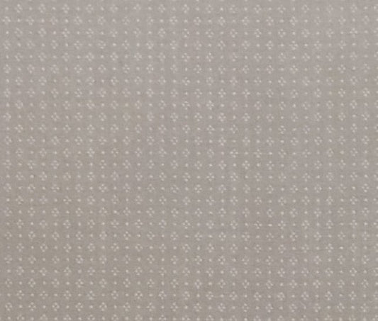 VIP Cranston Print Works - Tan Fabric / White Pindot Diamond Pattern