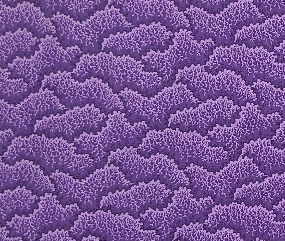 EOB - VIP Cranston Print Works - Purple Tone-on-Tone "Cloud" Print Fabric