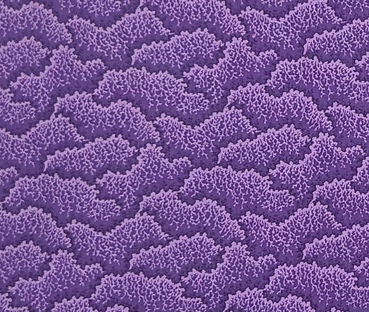 EOB - VIP Cranston Print Works - Purple Tone-on-Tone "Cloud" Print Fabric