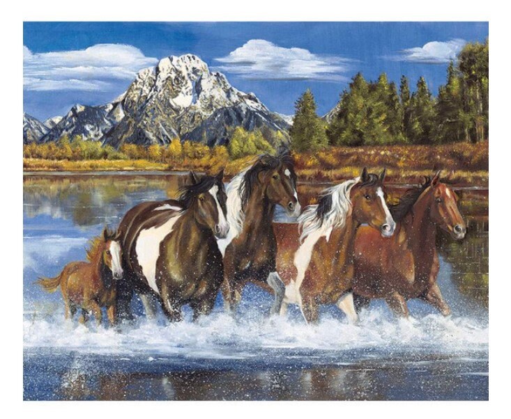 Riley Blake Designs Pattern PD12745-GOING-Ride the Range 2022 Victoria Schultz - Panel (36" x 43-1/2")