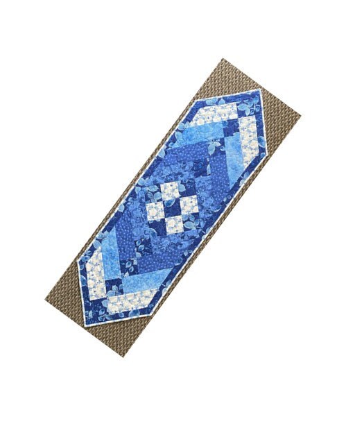 Kit - Friendship Braid Table Runner - Blues