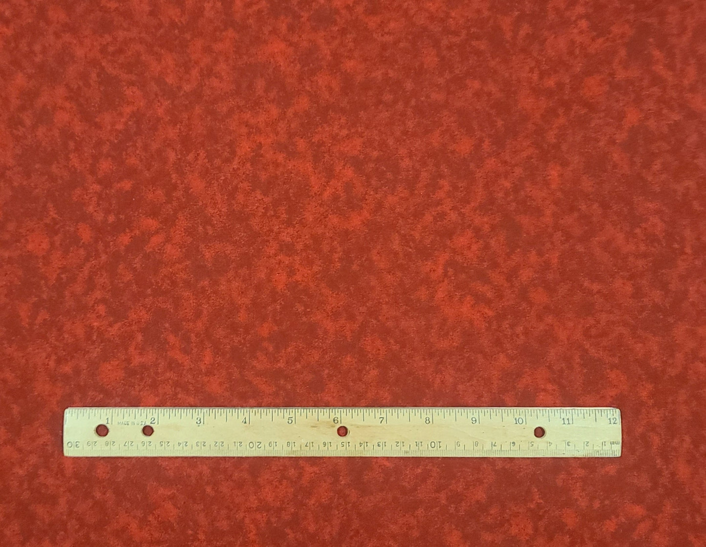 True Red Tonal Fabric - Selvage to Selvage Print