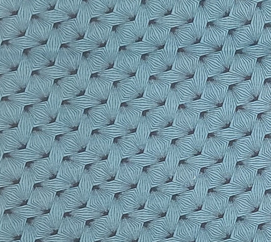 Jinny Beyer for RJR Fashion Fabrics - Teal Fabric / Black Design