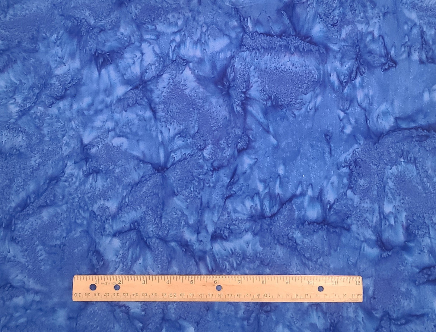 BATIK - Royal Blue Fabric. .