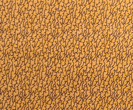 EOB - Lancaster County II Collection of Judie Rothermel for Marcus Brothers Textiles Inc - Orange and White Dot Fabric / Black Reproduction Print