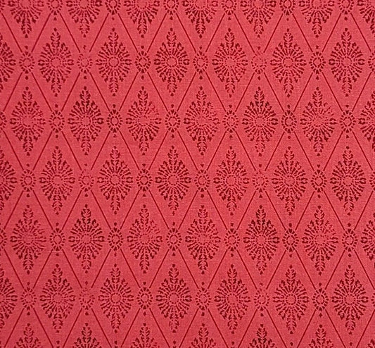 Riley Blake Design Mon Cheri by Lila Tueller 2022 Pattern #C12652 - Pink and Red Tonal Fabric